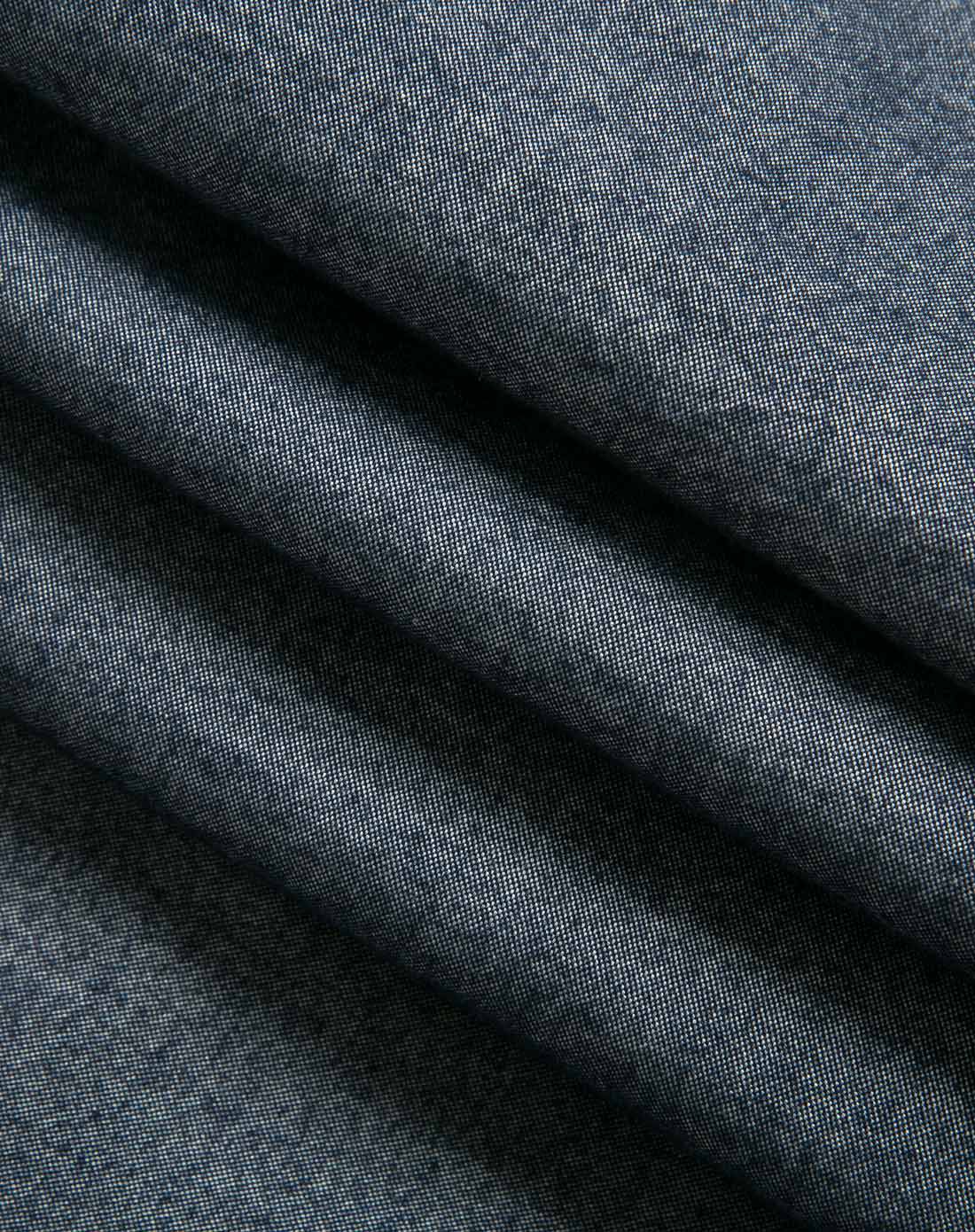 白蓝色调男款牛仔长袖衬衫