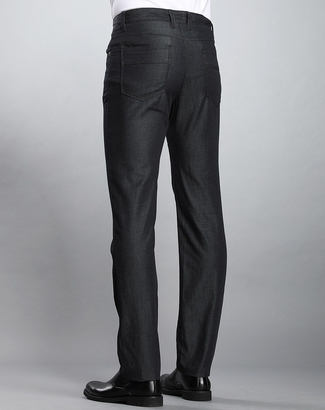 利奥纳多leonardo牛奶蛋白天丝棉混纺休闲百搭牛仔裤r62bk71099971