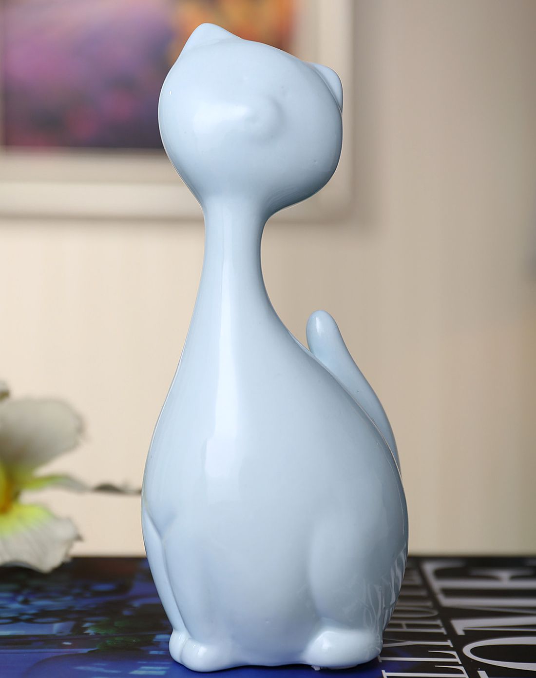 朵兰舍-陶瓷猫幸福家庭摆件套装