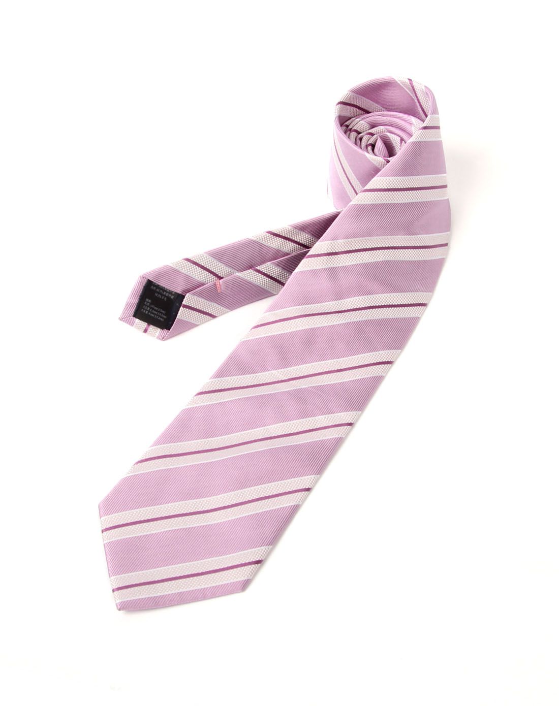 古柏valent coupeau古柏粉底白色宽斜纹纯桑蚕丝领带7722017_唯品会