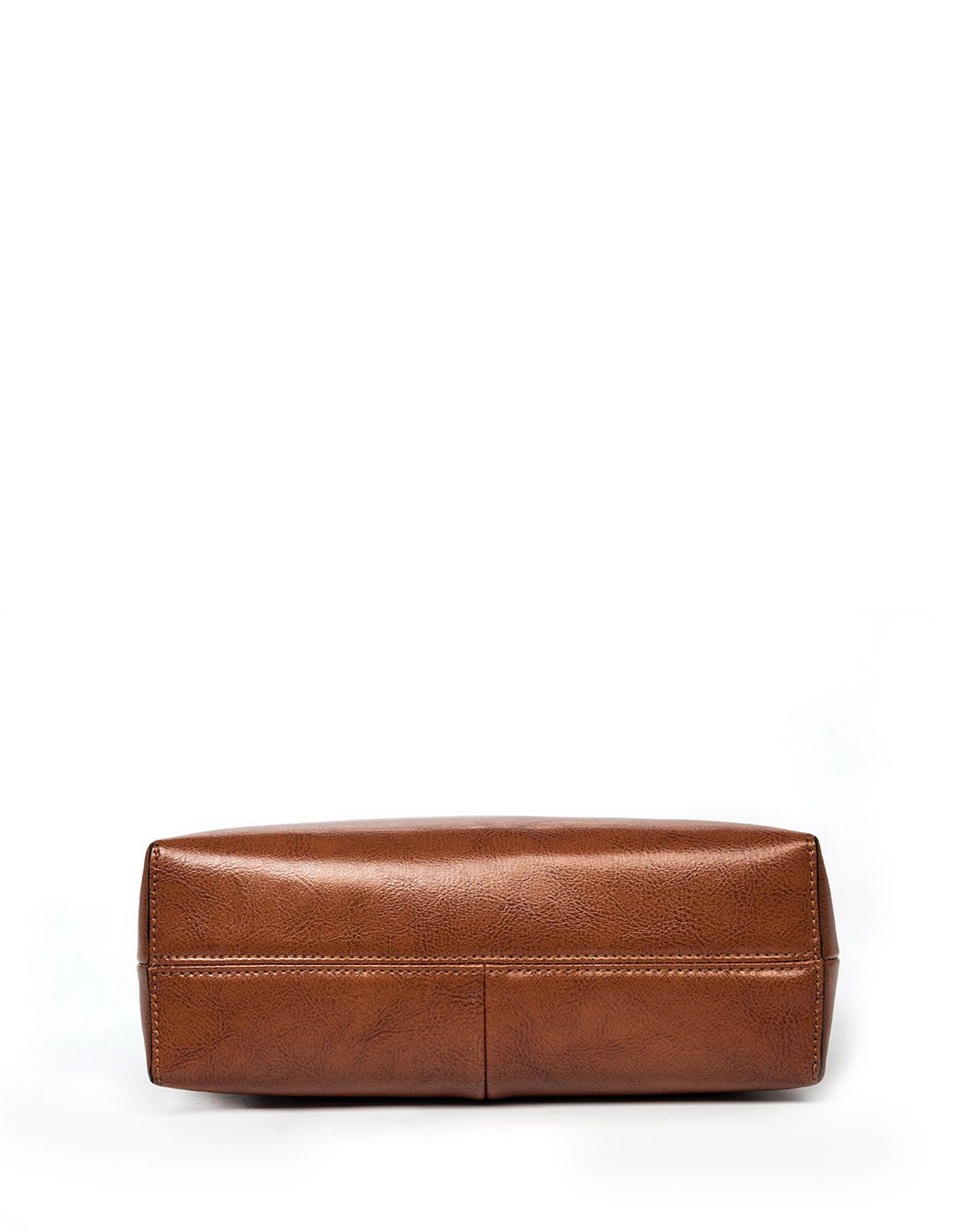 女士牛皮复古棕时尚单肩斜挎女包