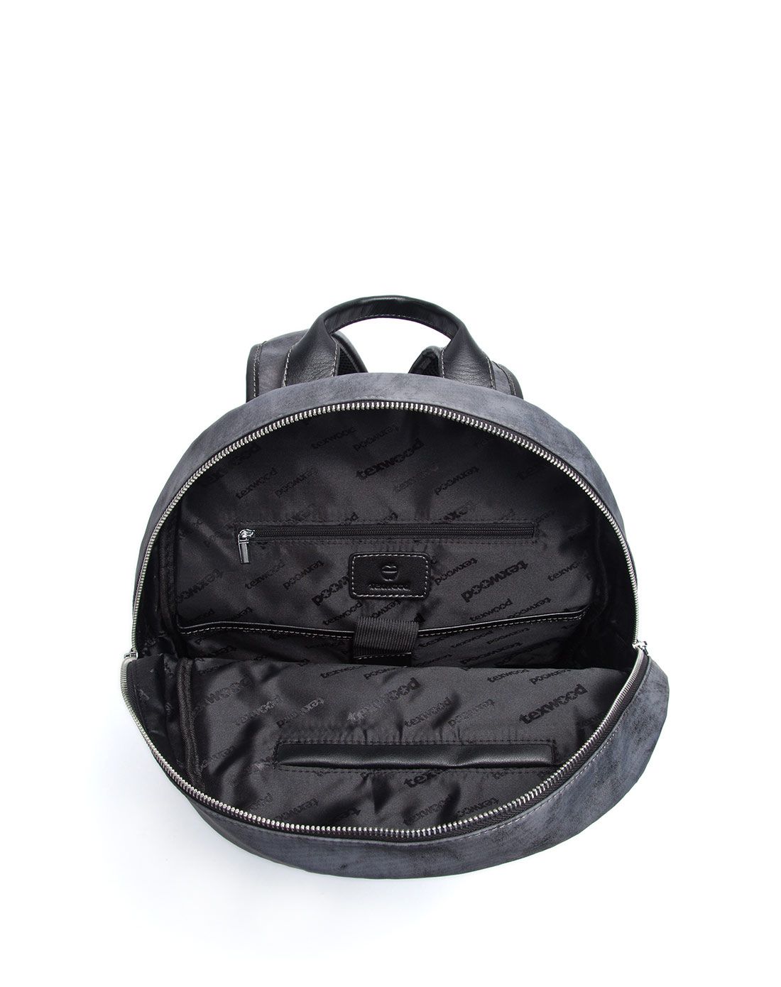 texwood灰色布配皮大容量时尚男背包bc6i0071-16_唯品会