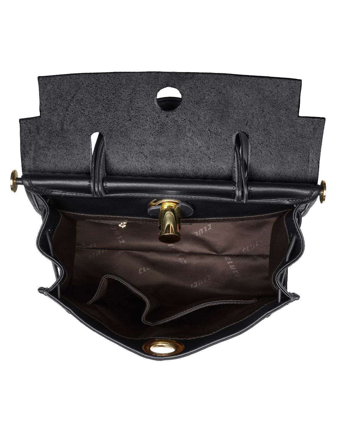 黑色繁星埃菲尔铁塔休闲手提包