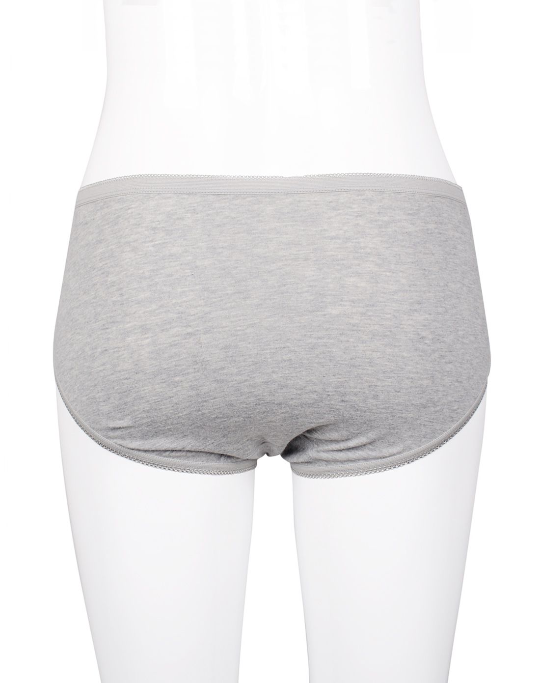 伊丝艾拉yiselle内衣专场(赠品)舒适棉质基础包臀内裤灰色9563-l1