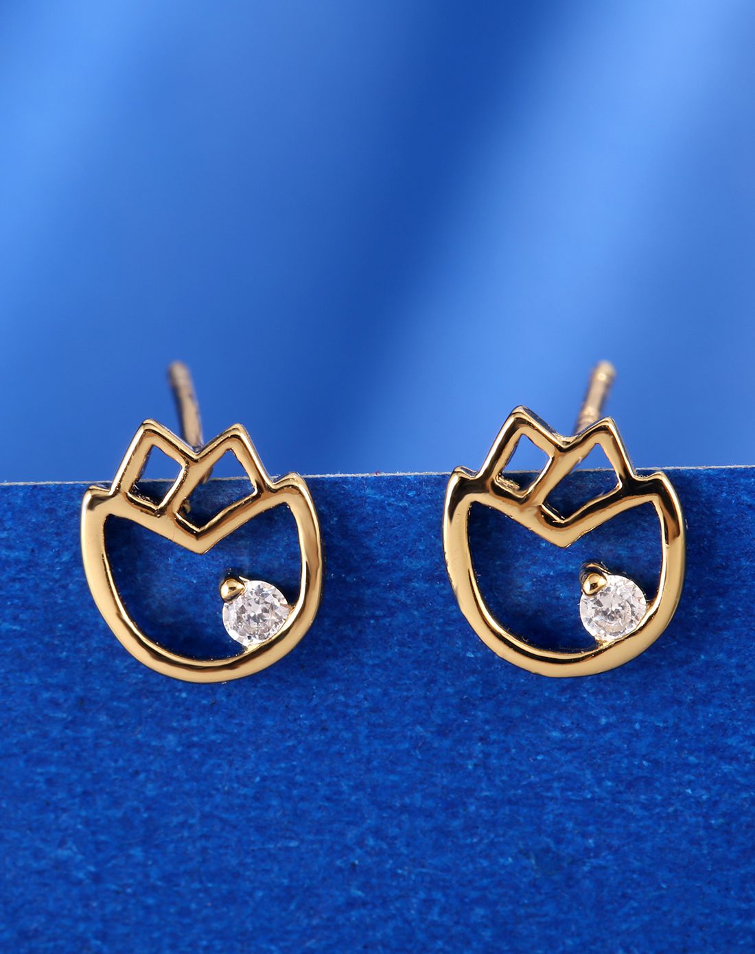 流行美binf 创意个性合金锆石耳钉