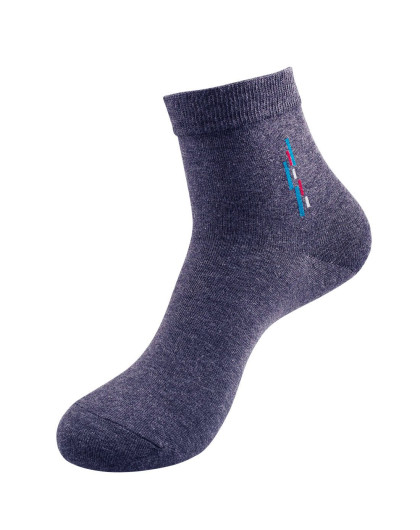 男士4双装同色运动透气纯棉袜