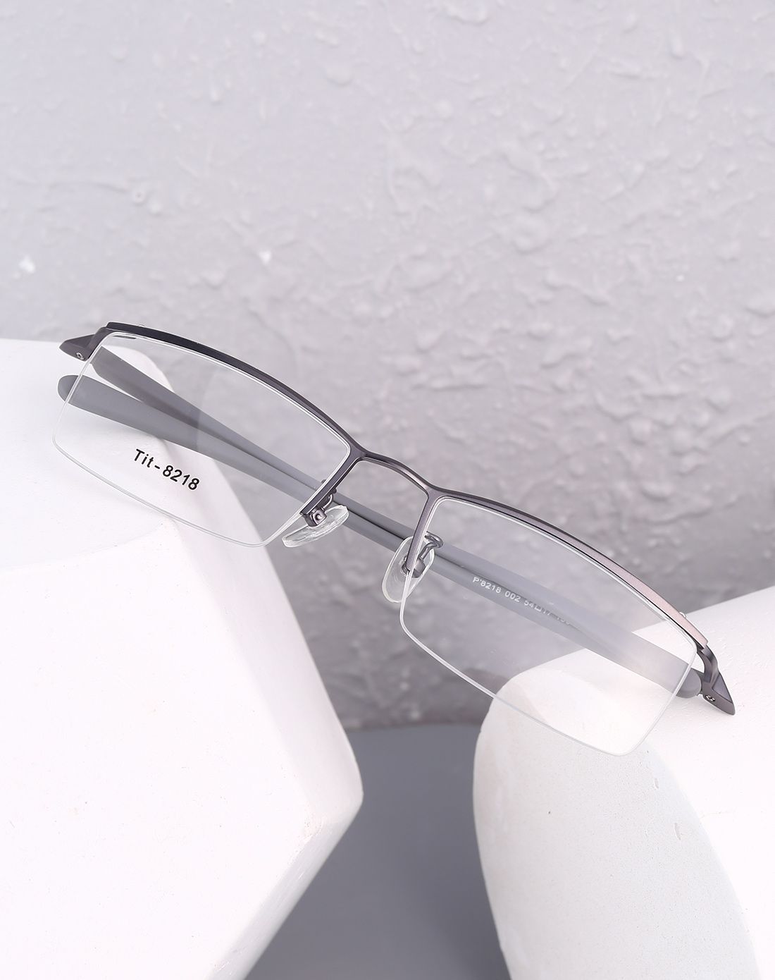 mtmit男女款时尚超轻半框铜镍合金舒适百搭近视镜架