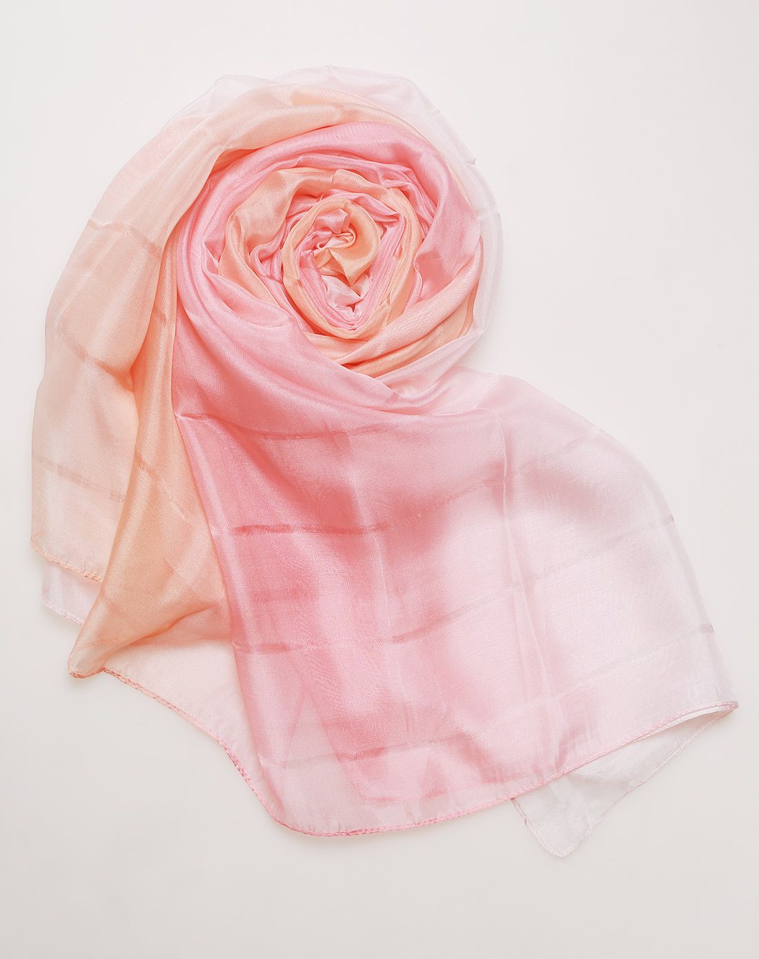 紫宝紫宝缎面镂空三色渐变时尚丝巾whd60925-25-00_唯品会