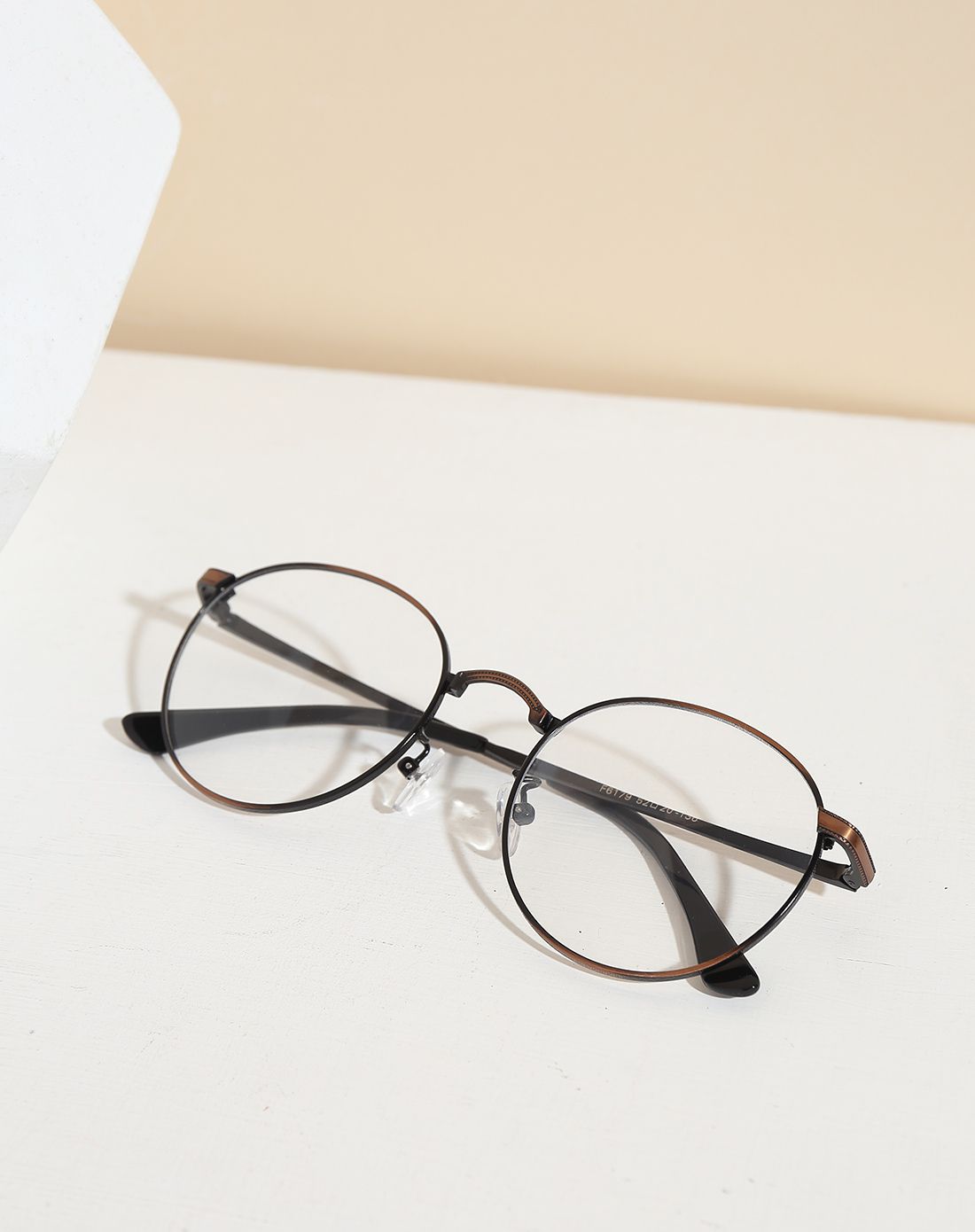 mtmit男女新潮复古细金属圆框休闲百搭近视眼镜架