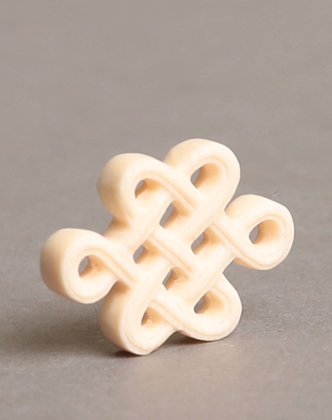 猛犸象牙藏传中国结背云文玩佛珠diy配件