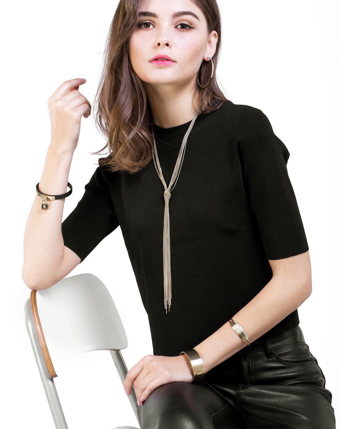 金dyrberg/kern轻奢dyrberg/kern 回音系列手镯341223_唯品会