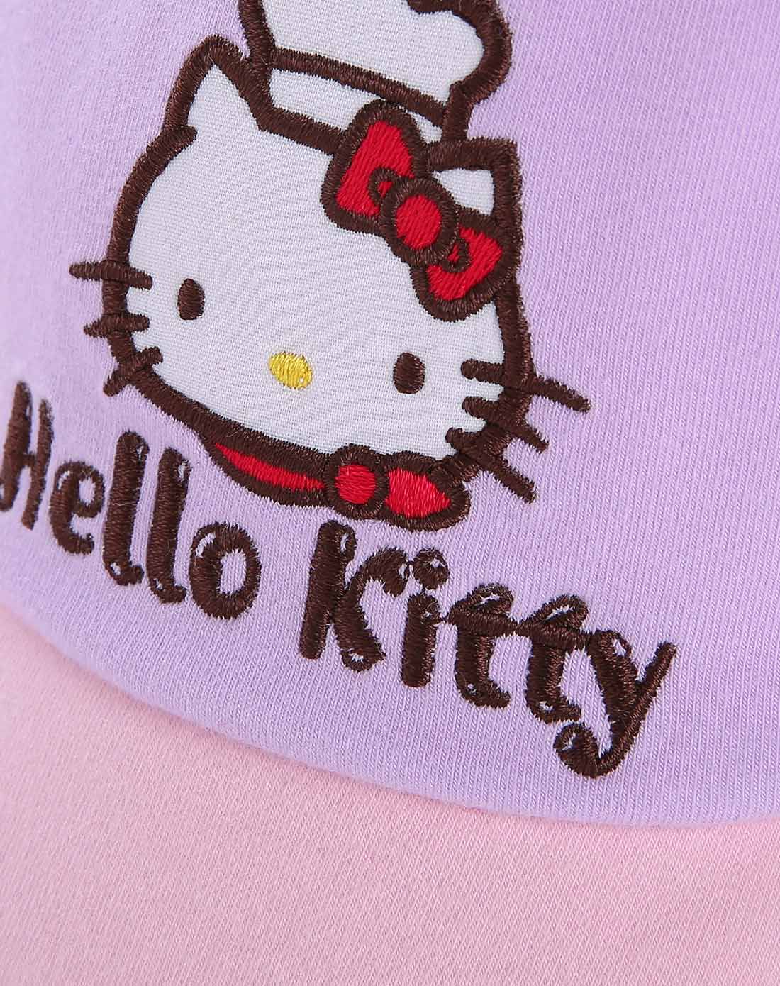 魔法甜心女童可爱蝴蝶结棒球帽糖果紫