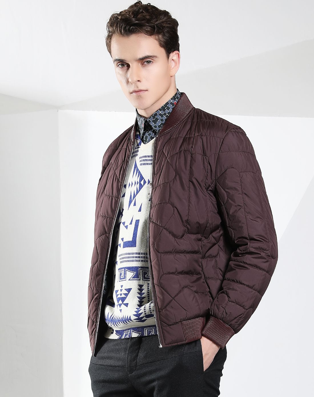 杰凡尼旗下马丁韦乐martin veber男装专场 时尚帅气不规则车线松紧