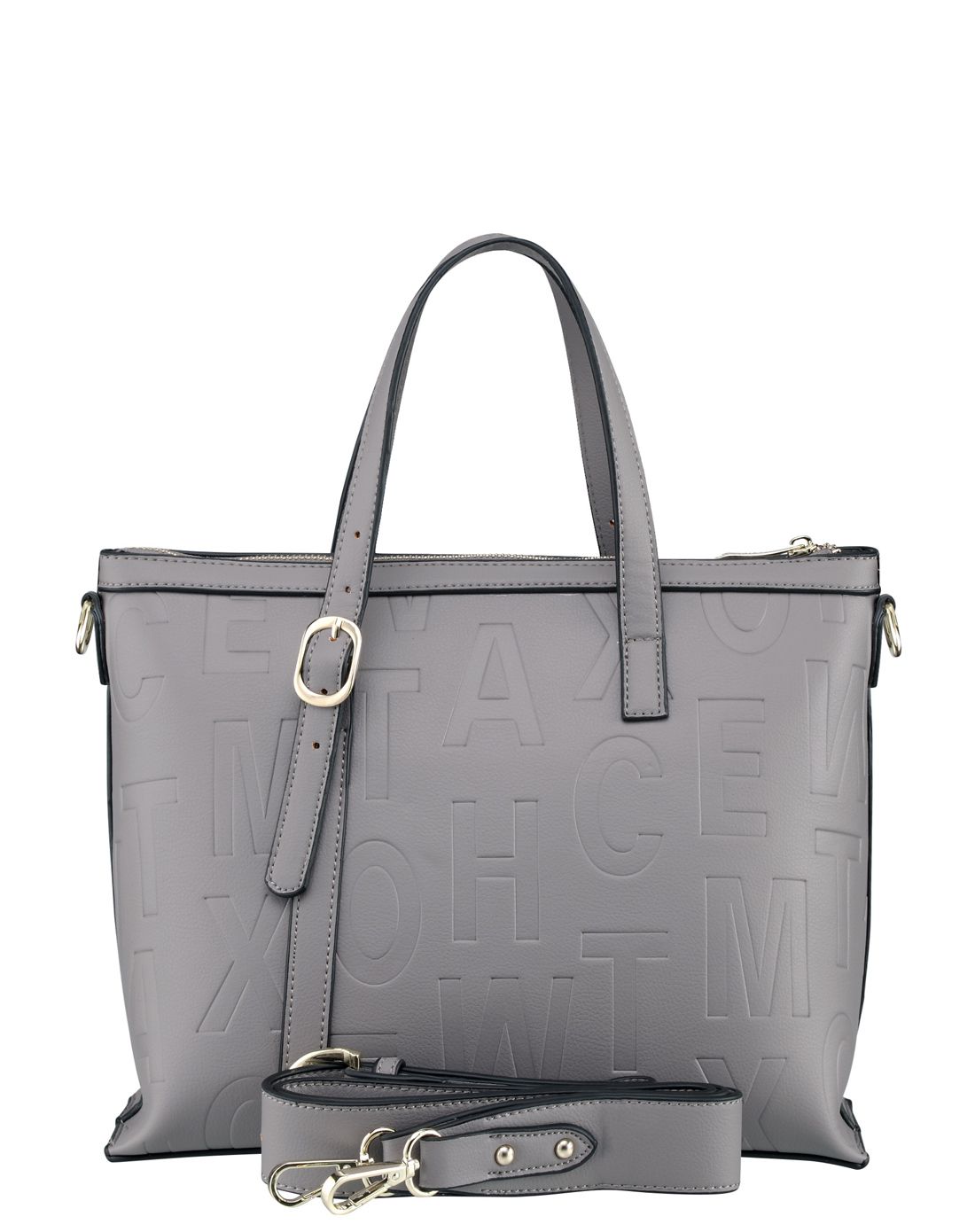 灰色彩虹流苏百搭手提包