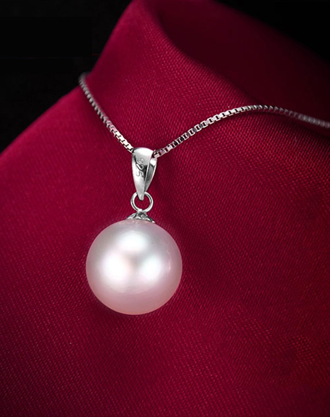 古莉coulisse时尚珠宝专场古莉 18k金天然淡水珍珠吊坠送女友送妈妈