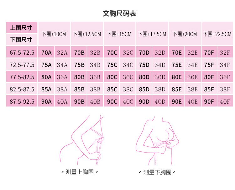 女款大碼薄杯胸罩無海綿大胸顯小文胸紫羅蘭