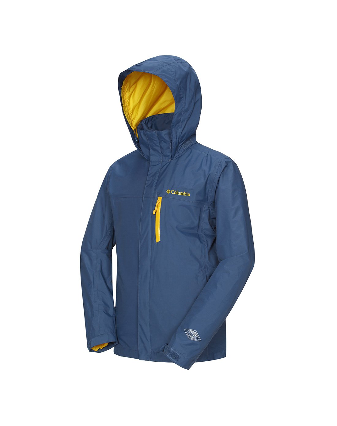 防水透湿 男款冲锋衣蓝色