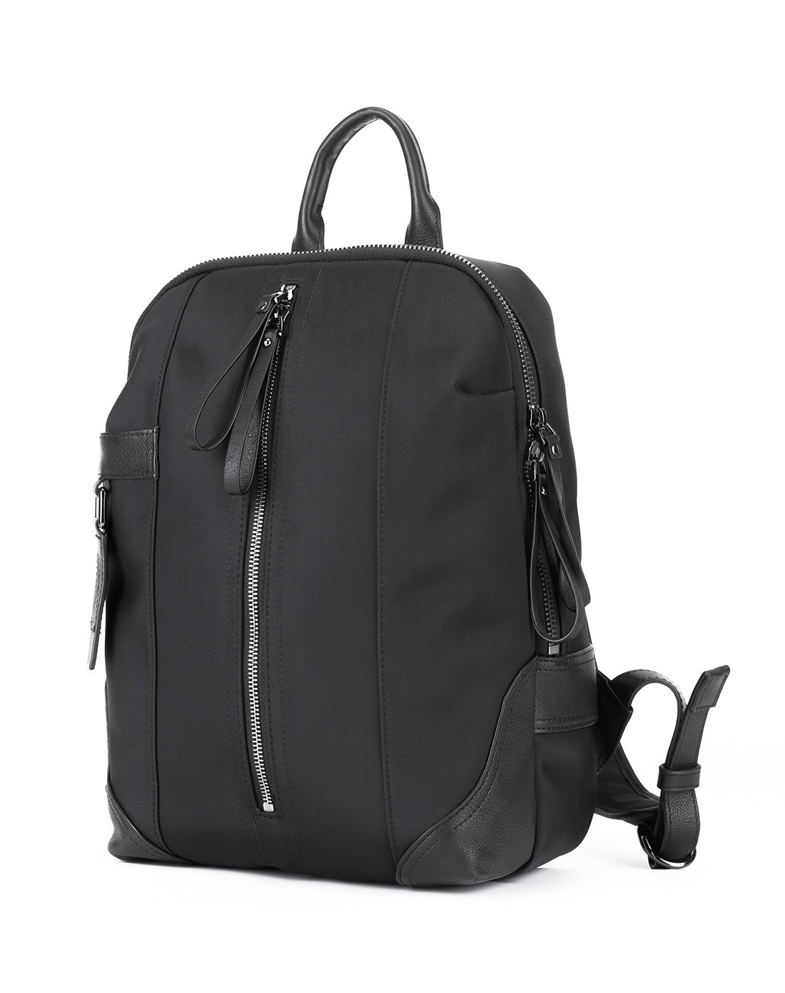 texwood 休闲轻便大容量女双肩包黑色z66i0021-01_唯品会