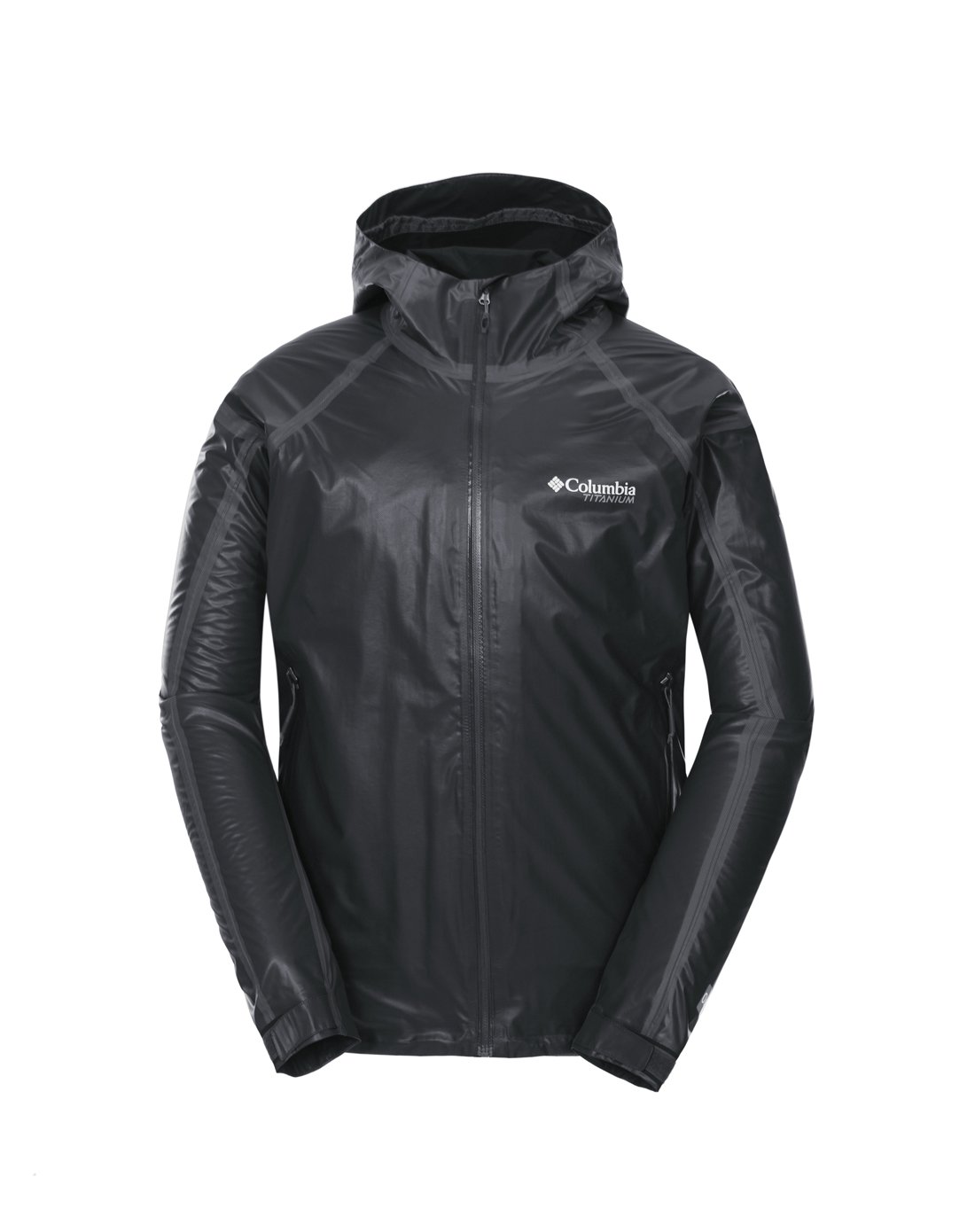 立体轻盈 男款防雨冲锋衣黑色