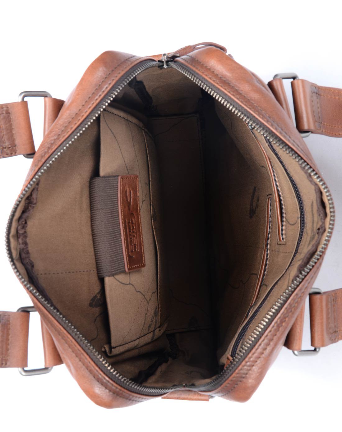 camel active/骆驼动感时尚欧美头层牛皮公文包