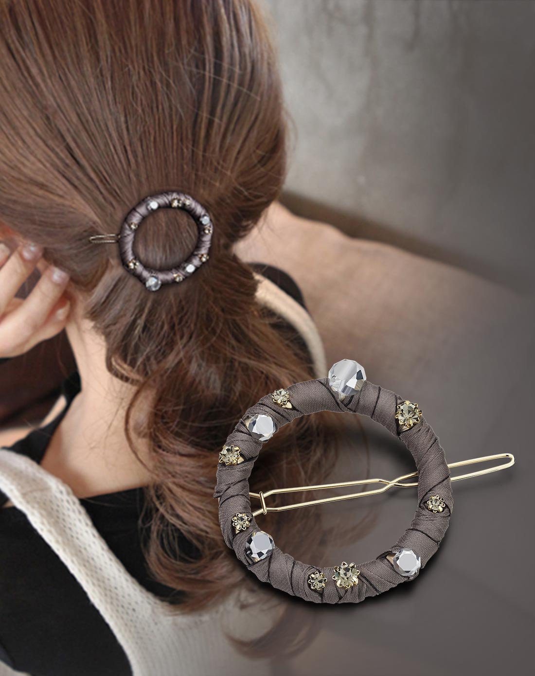 静风格发夹女士头饰品韩国版时尚简约设计发饰边夹顶夹头饰发箍配饰品