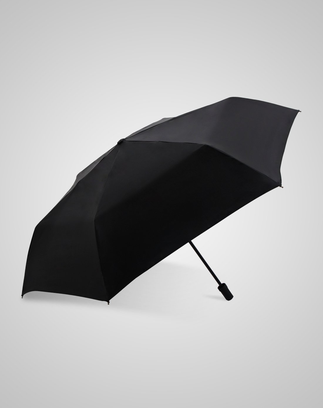 天堂伞 轻巧碳纤防晒遮阳伞(海棠之心)黑色