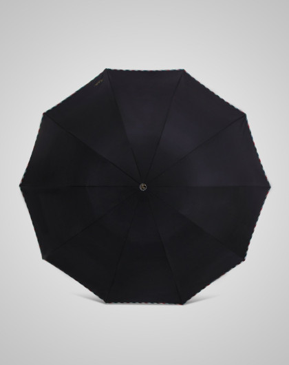 天堂伞 商务加大黑胶防晒双人晴雨伞太阳伞(3311e黑胶)黑色
