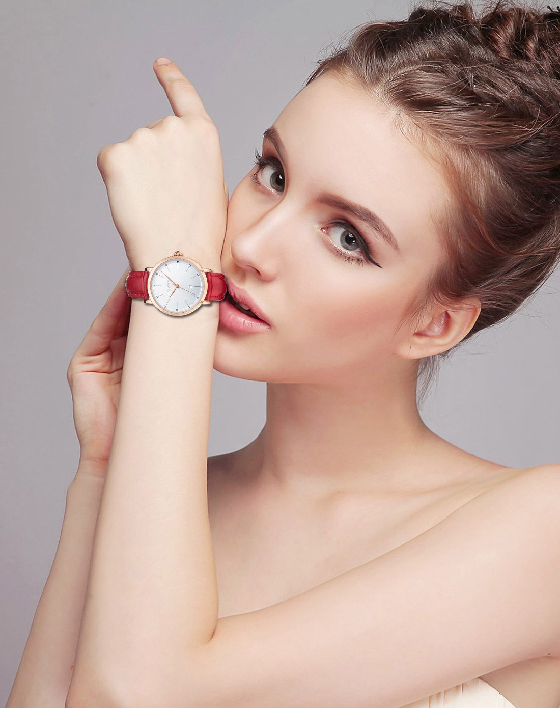 卡迪森cadisen手表专场 卡迪森 【唯品专供】进口机芯日历石英女表