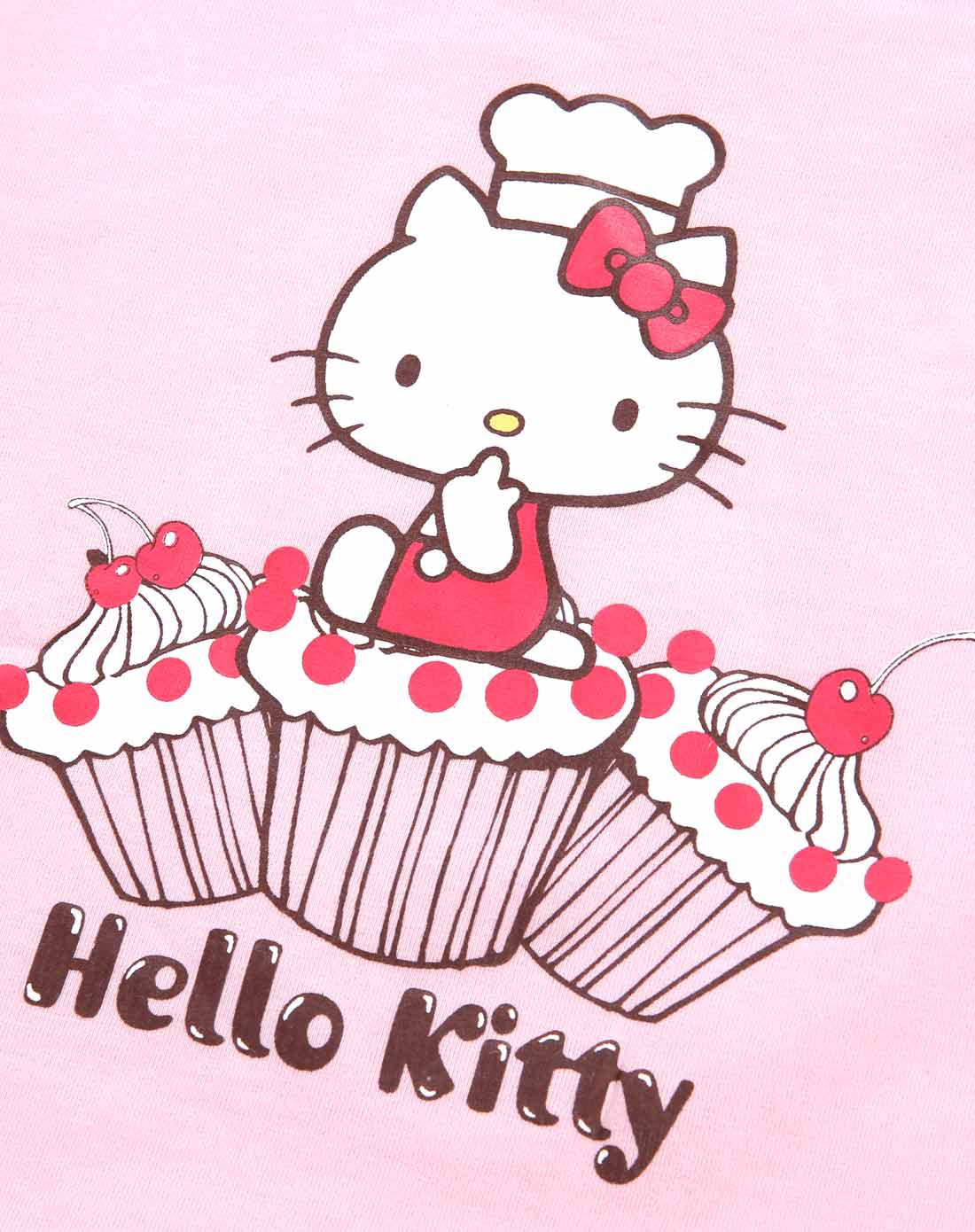 hello kitty 0-6岁甜美公主范服饰专场魔法甜心女童箱型针织短袖t恤ka