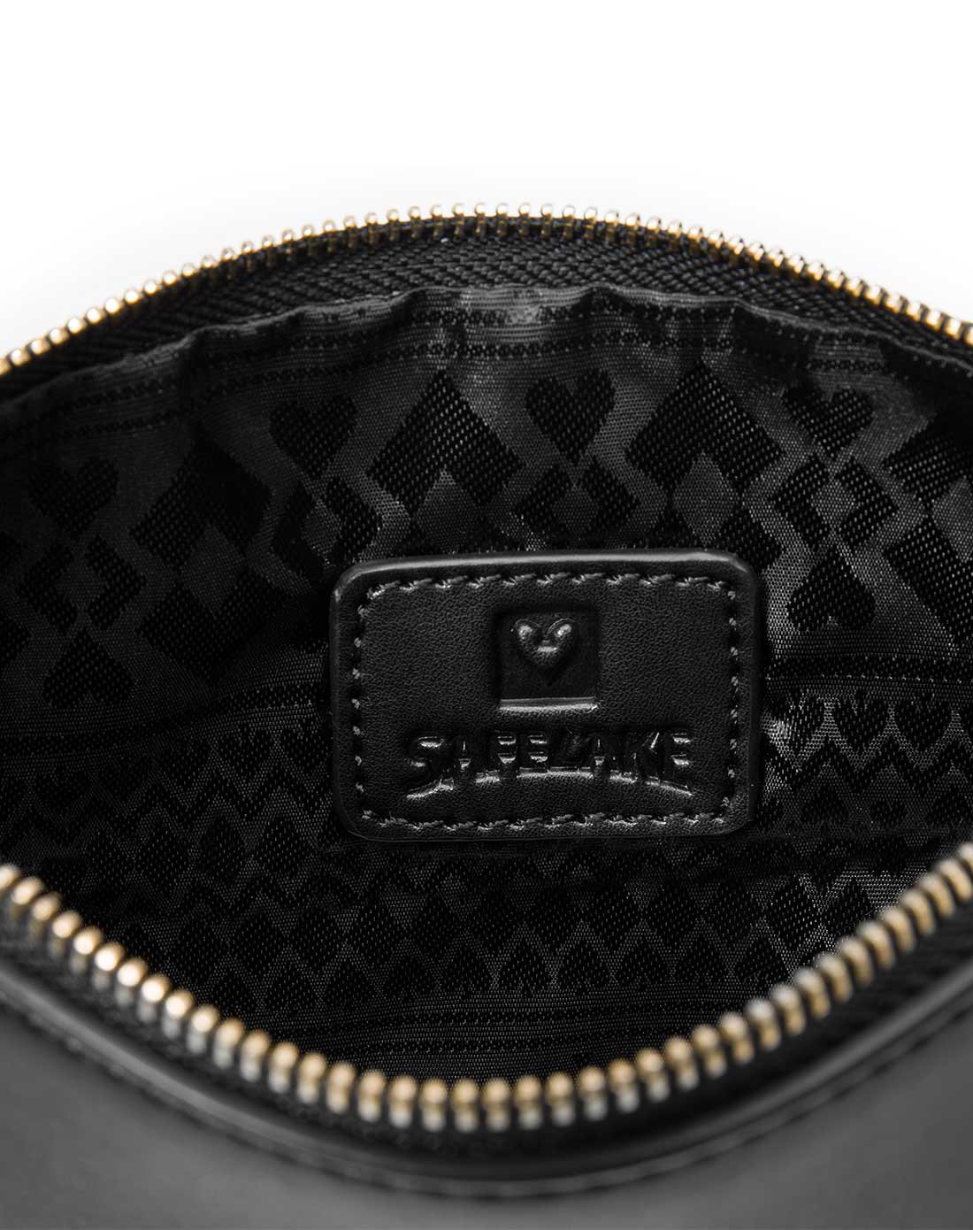 斯菲莱克safelake女士黑色简约个性月球印花手拿包510622_唯品会