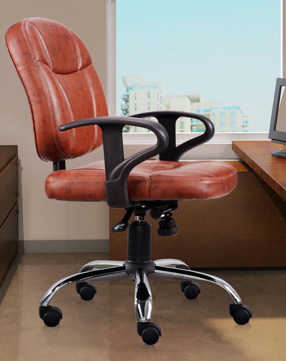 可旋转可升降办公椅