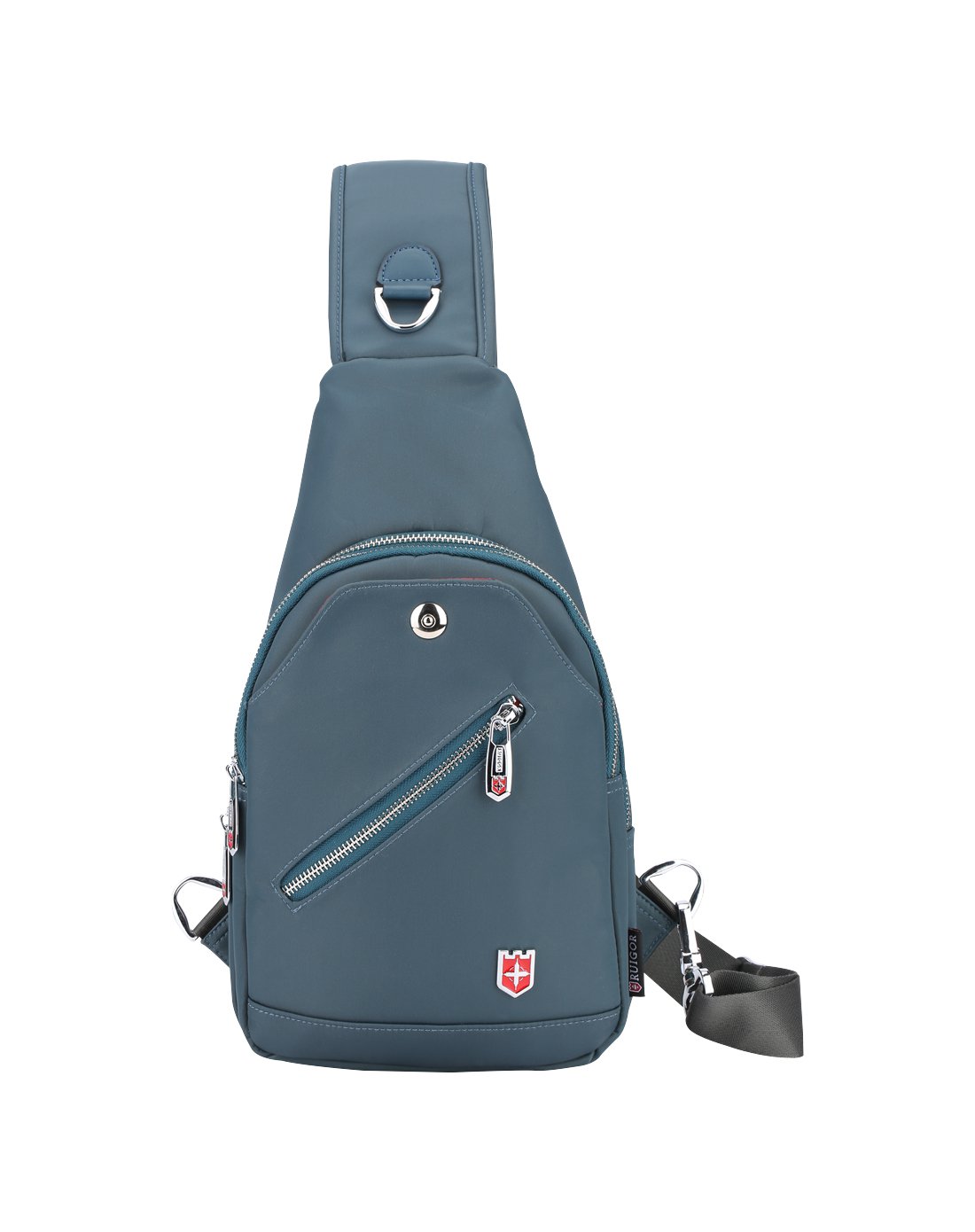 瑞戈(新品牌)瑞戈休闲单肩胸包标准码黑色rg6008标准码黑色_唯品会