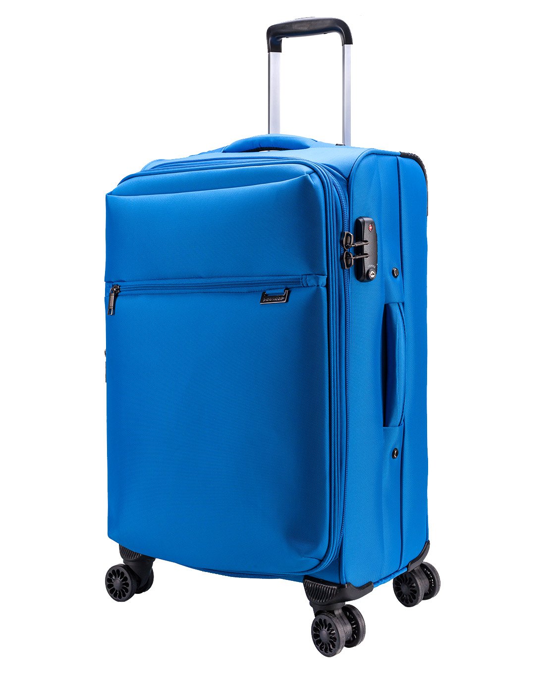 多色休闲时尚拉杆箱18寸蓝色