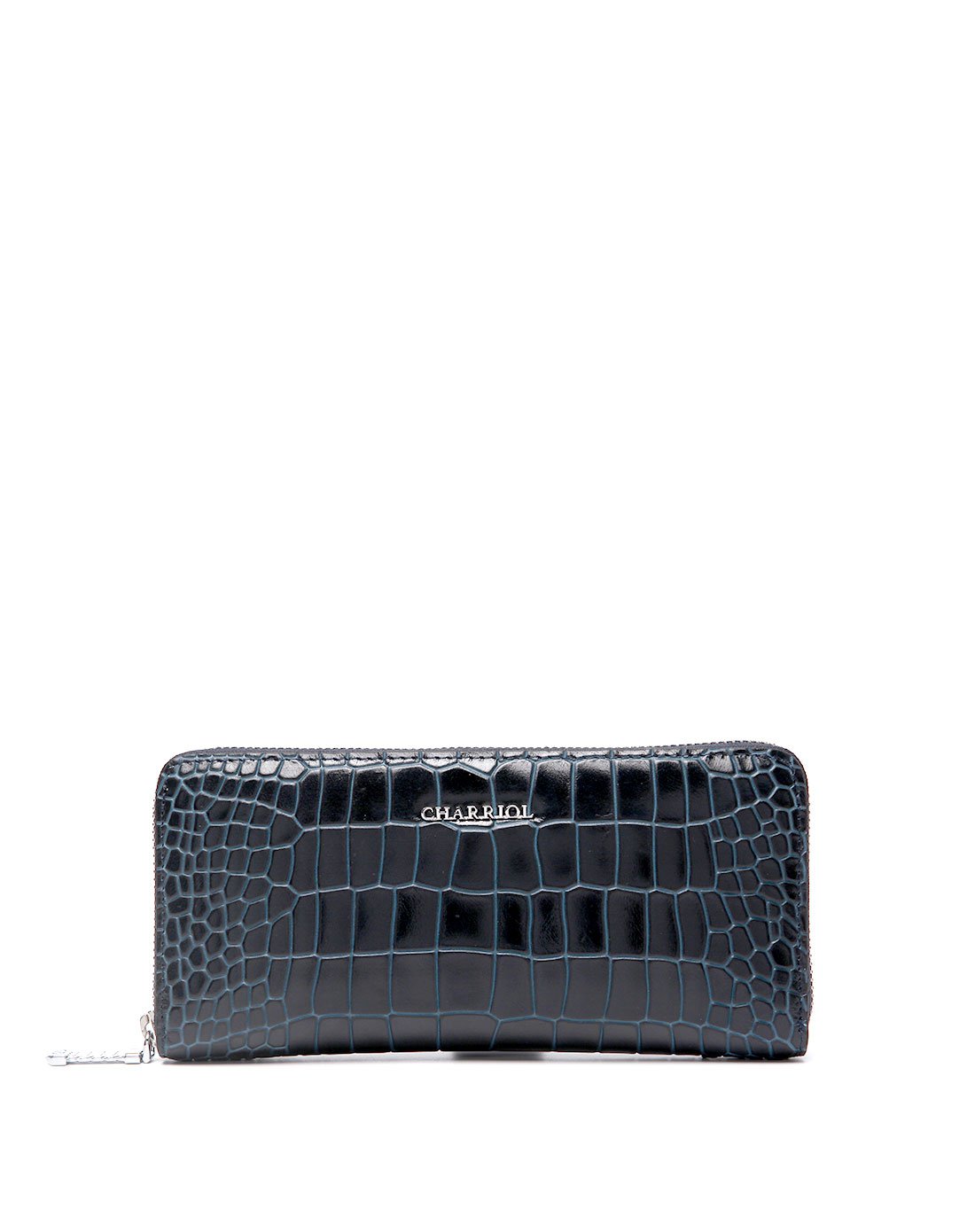 charriol夏利豪男士休闲牛皮手拿包