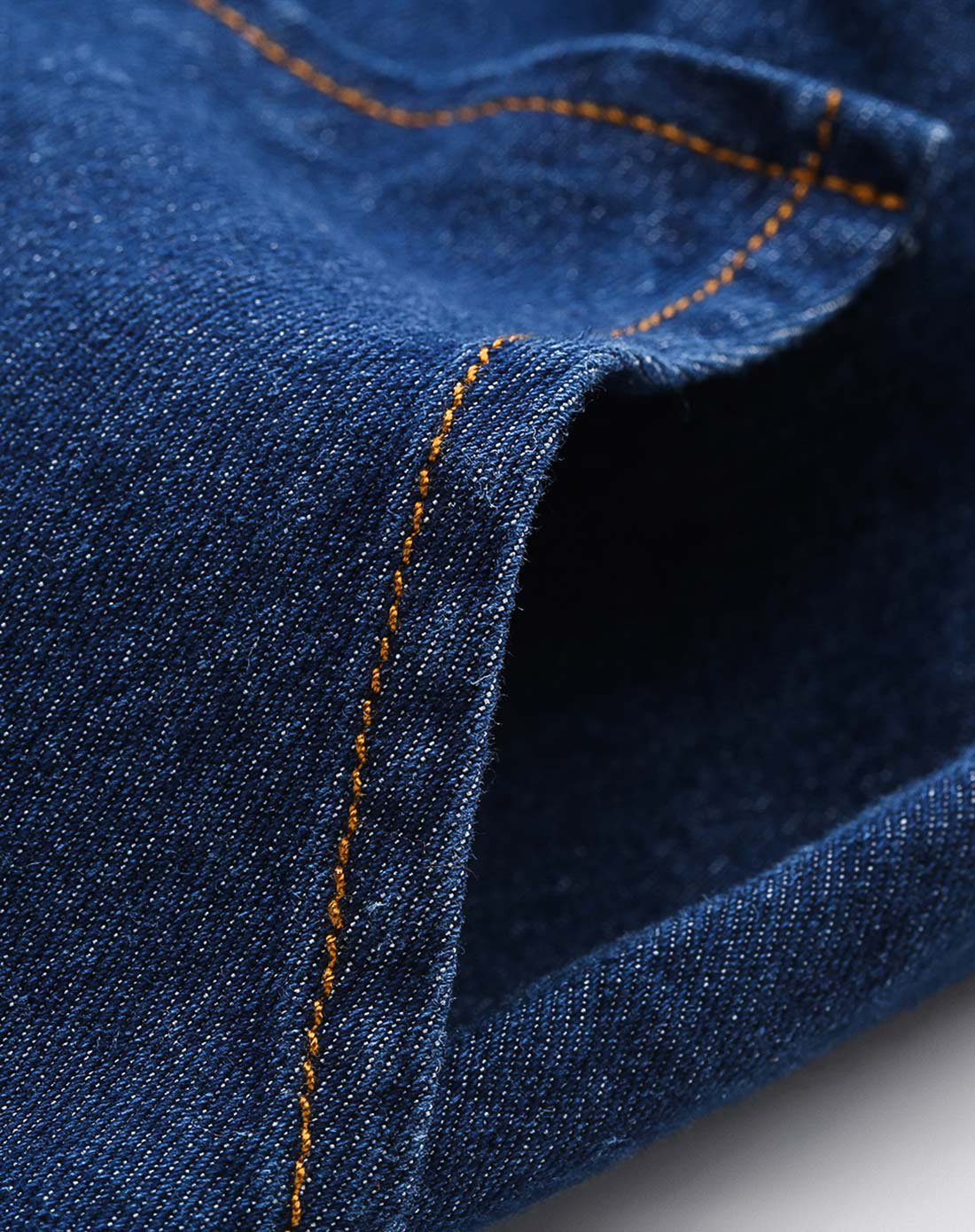 墨水蓝v领系带开叉牛仔背带裙