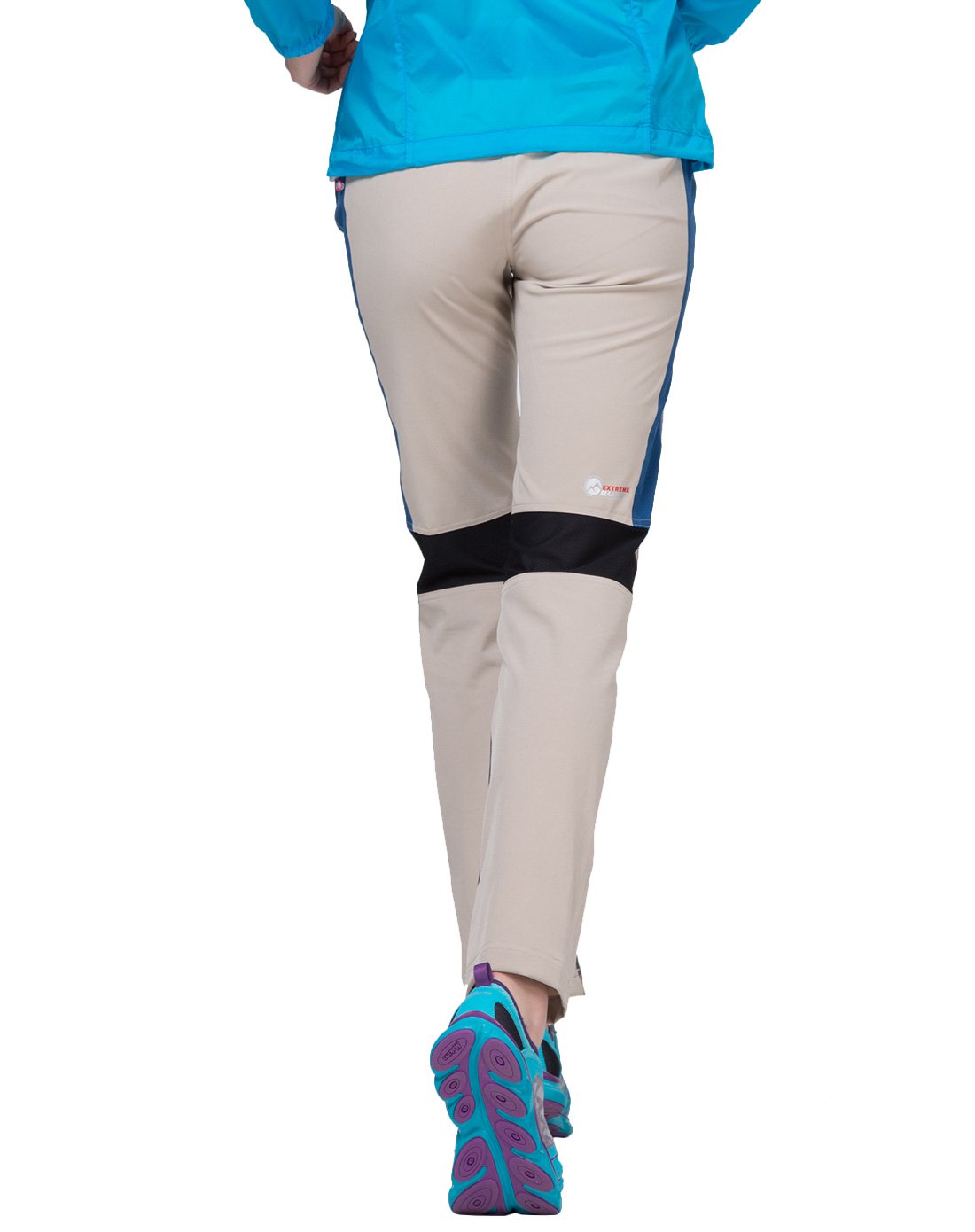 速干排汗吸湿 女款速干裤浅卡其/深海蓝