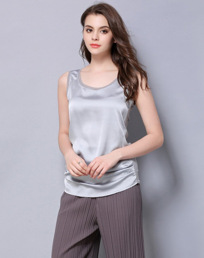 蓝狄斯丹女款百搭休闲背心2d63d228282_唯品会