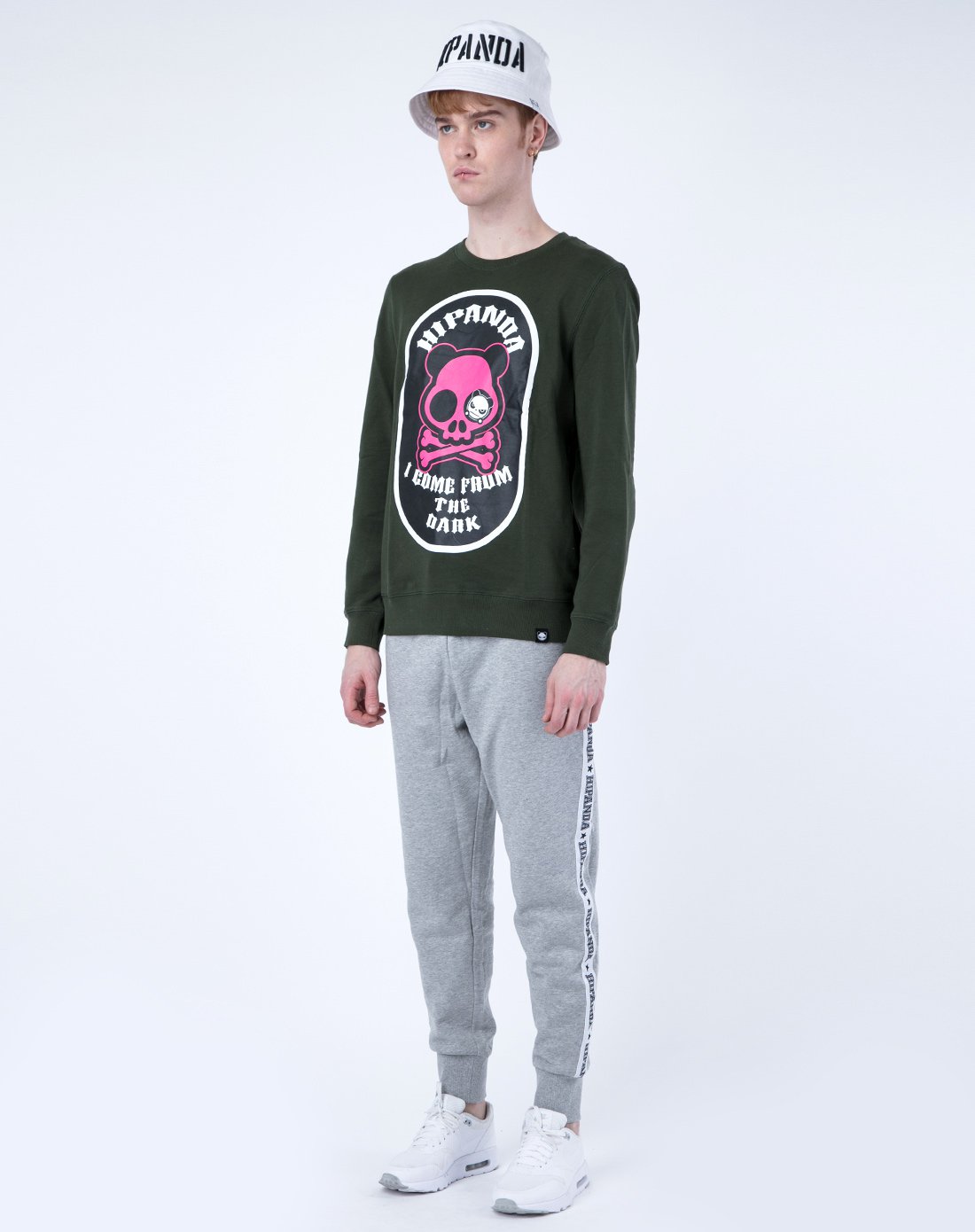 hipanda男女装男军事款套头卫衣军绿色0153411061403_唯品会