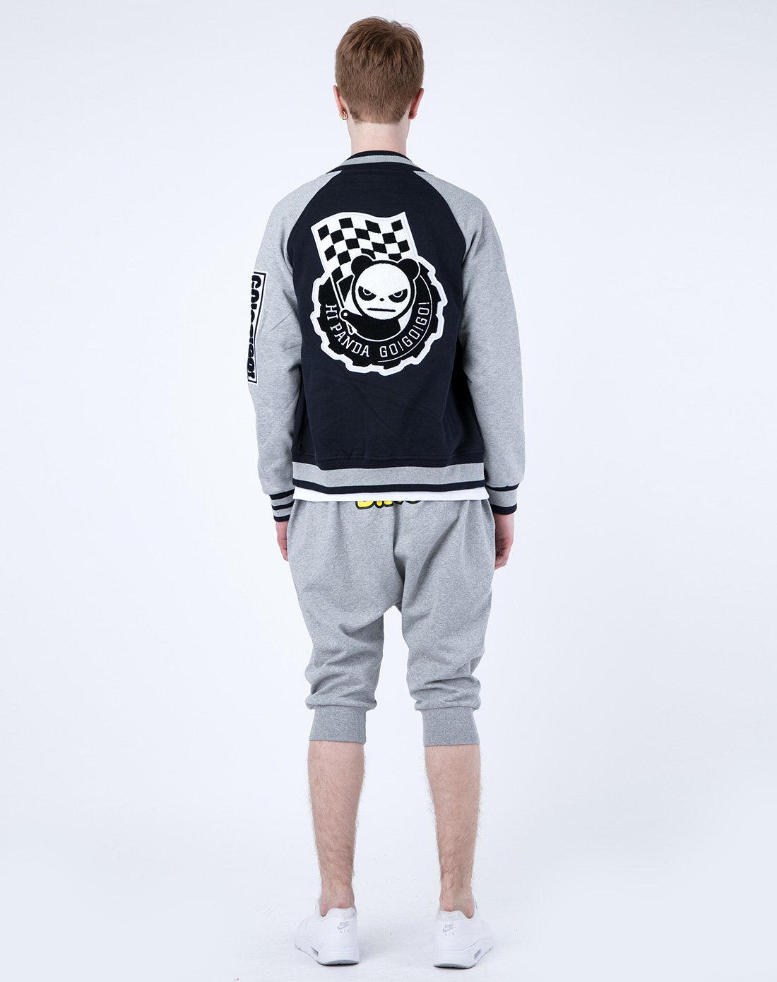 hipanda男女装男款赛车插肩袖棒球服藏青色0153431322502_唯品会