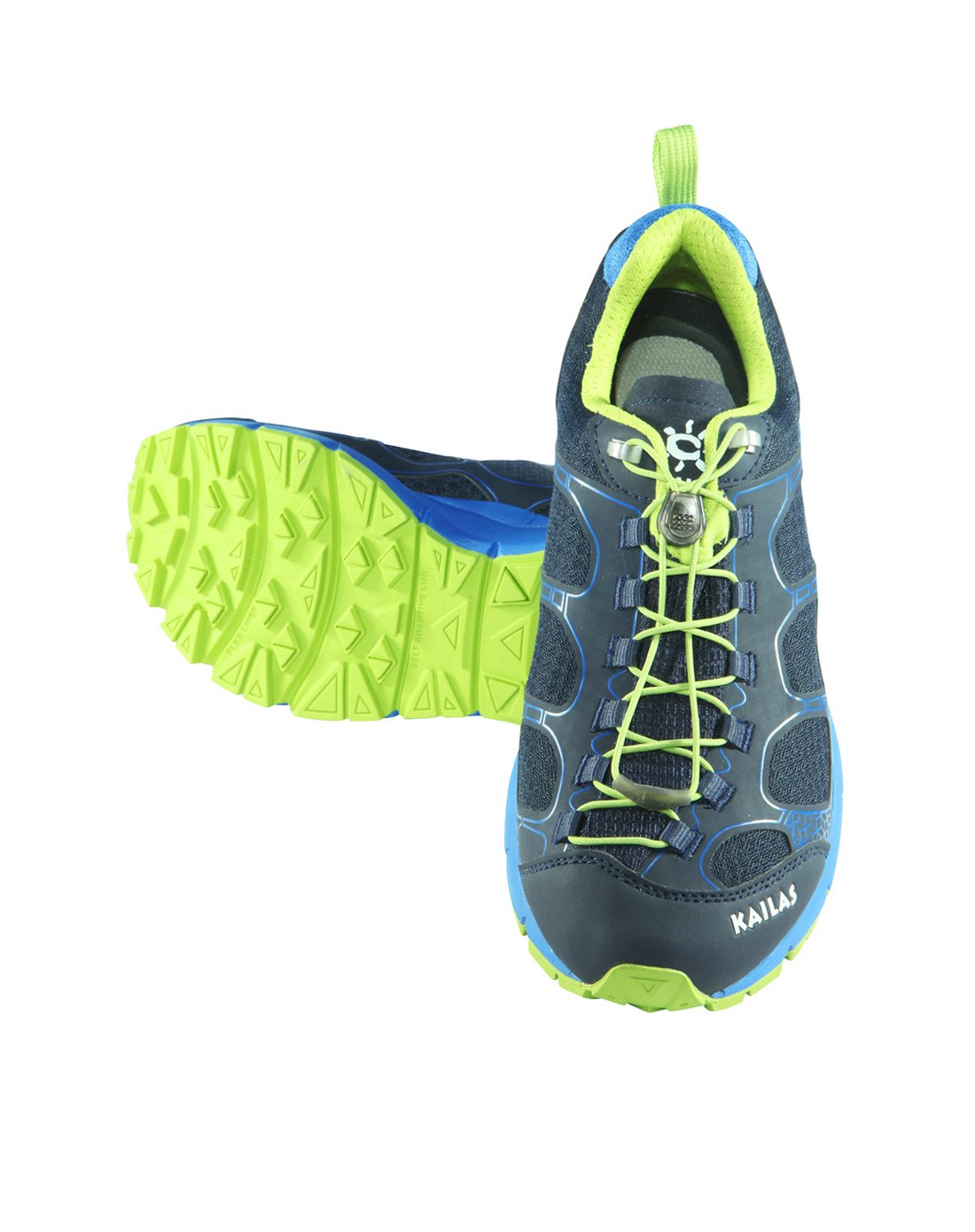 男款vibram大底轻量减震运动鞋越野跑鞋