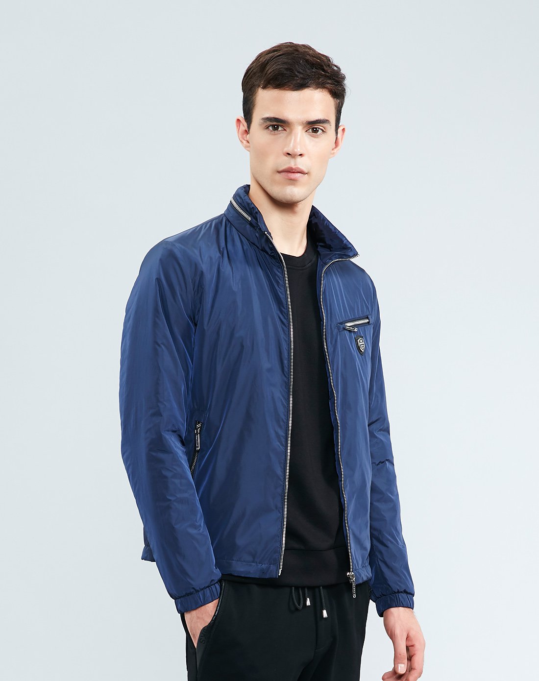 myriadglad jacks男装冬清仓专场经典时尚款立领棉服蓝色540600750