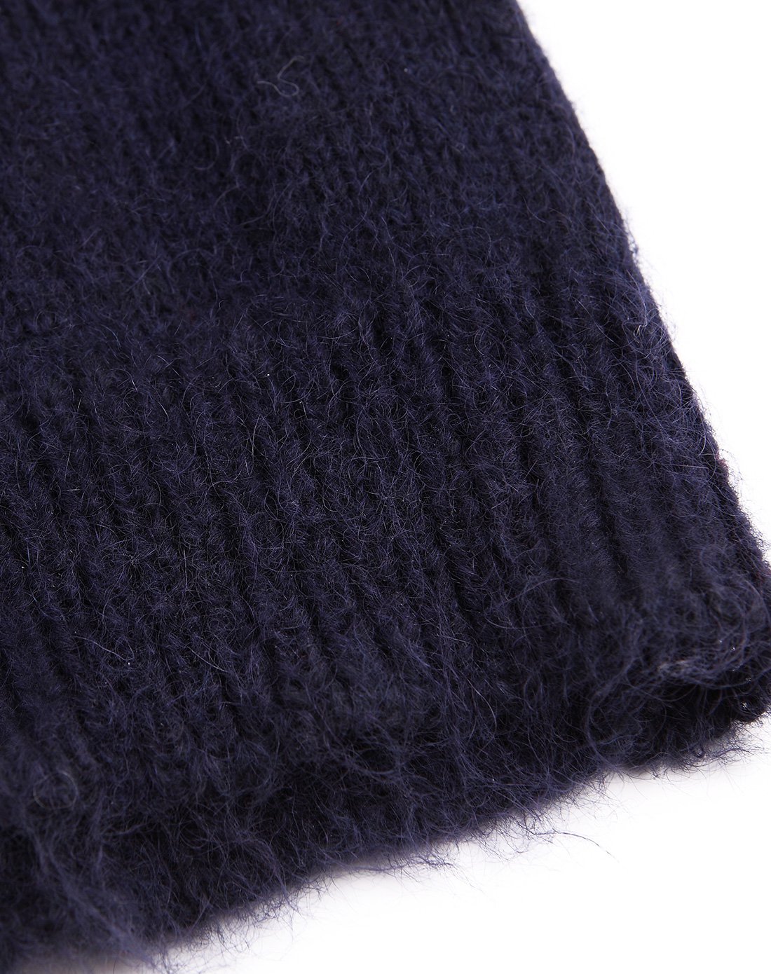 > 纯色毛织长款开衫深宝蓝