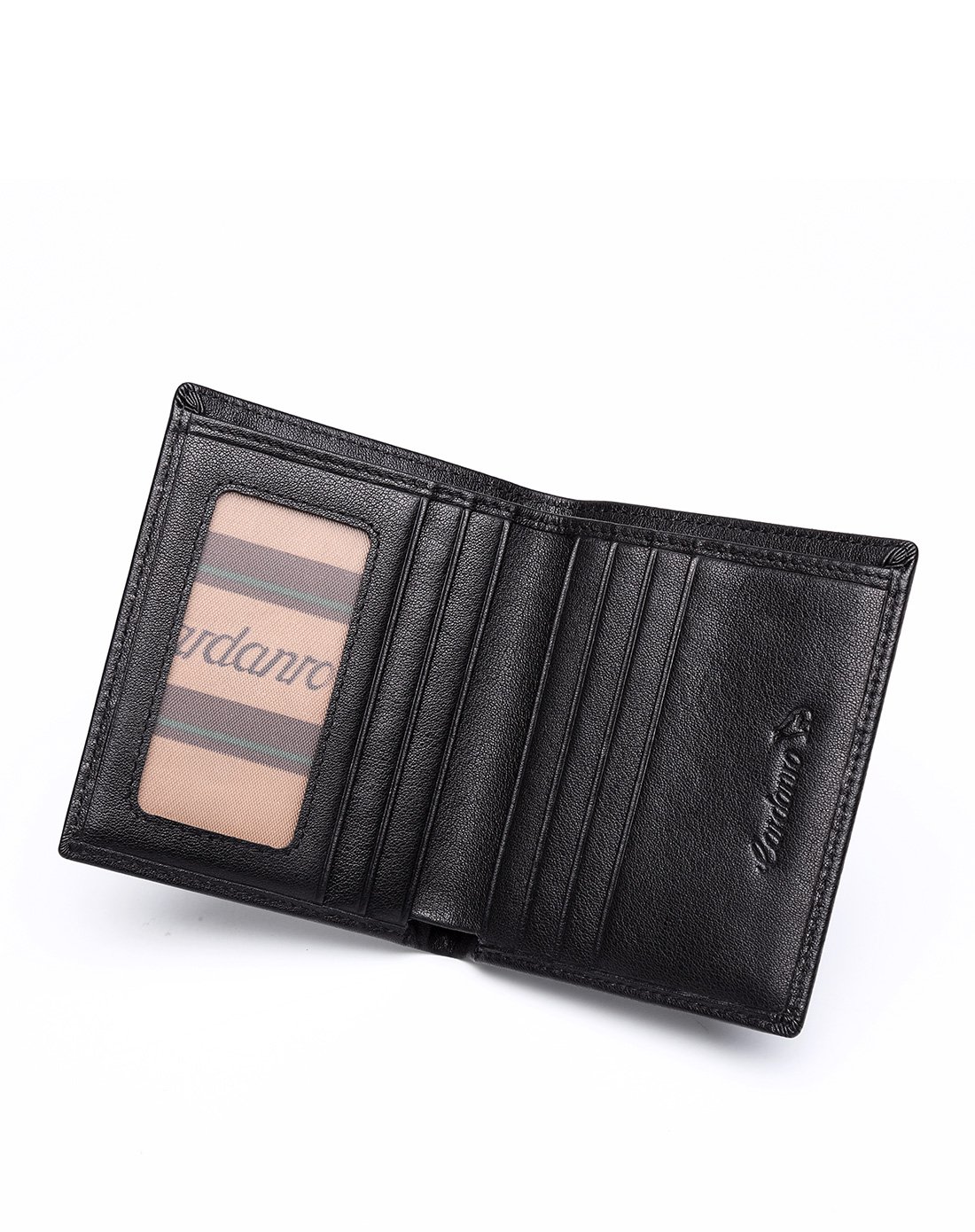 卡丹路(cardanro)新品男款轻便超薄竖款迷你小巧钱包