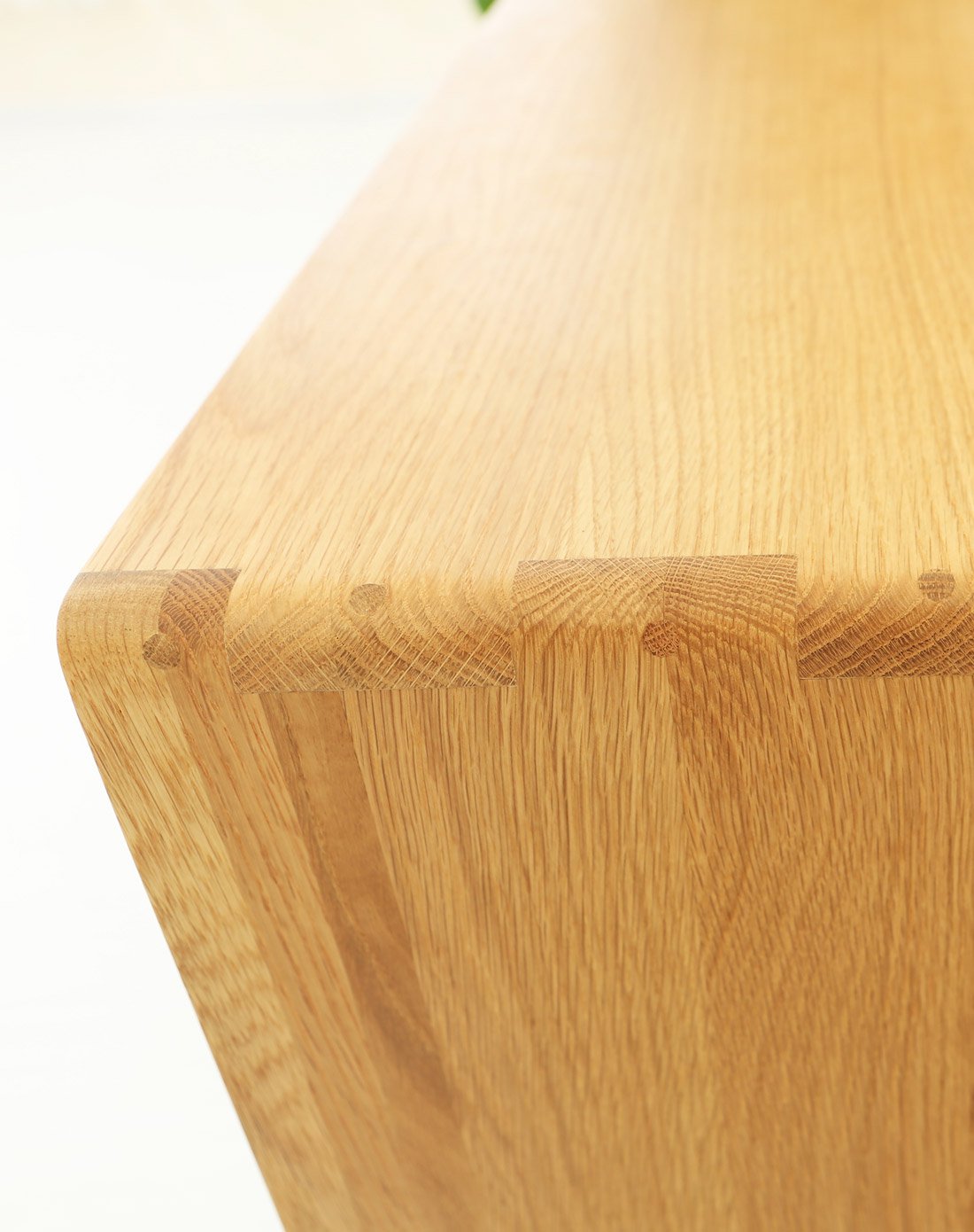 白橡木实木-原木色五斗柜储物收纳柜