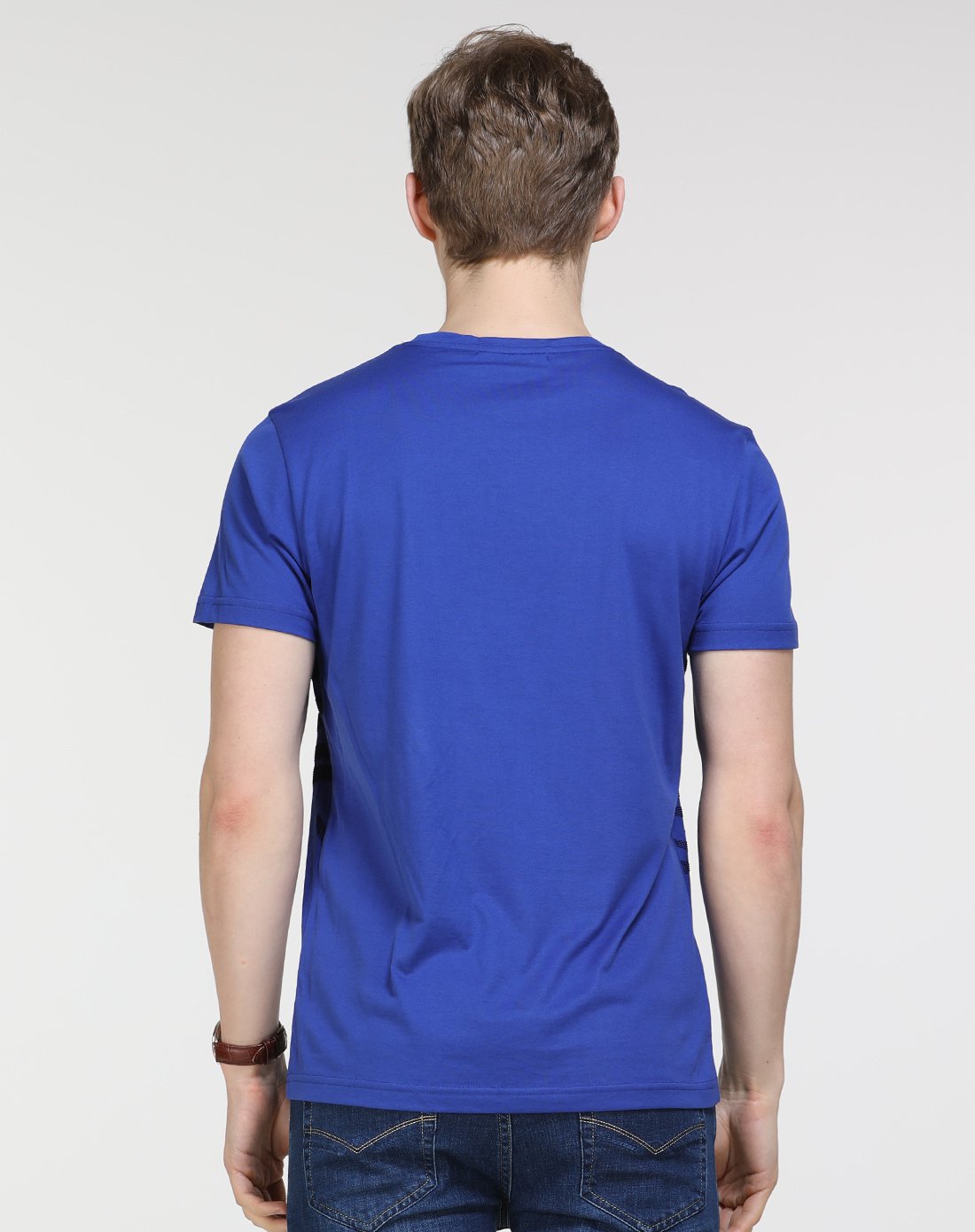 卡丹路圆领时尚短袖t恤