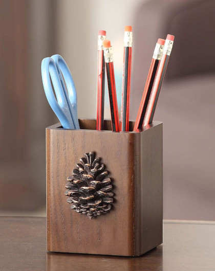 创意松果系列笔筒