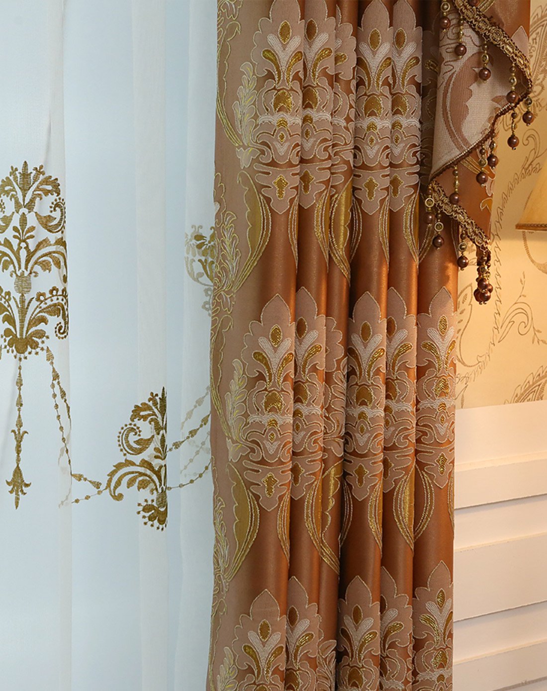 周年庆 溢彩流光3x2.7m两片 客厅卧室成品窗帘