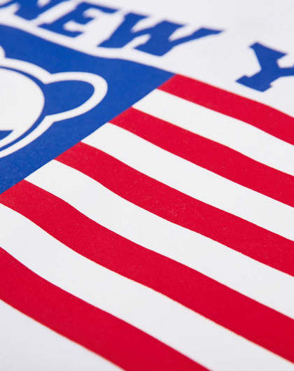 hipanda 你好熊猫 女款 new york 国旗 t恤 欢乐颂同款