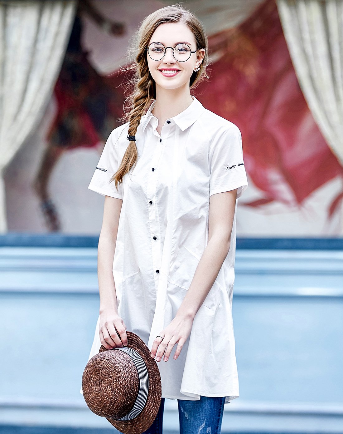 夏凉节-佳人苑jry女装清凉大作战休闲时尚百搭连衣裙白色d72901110