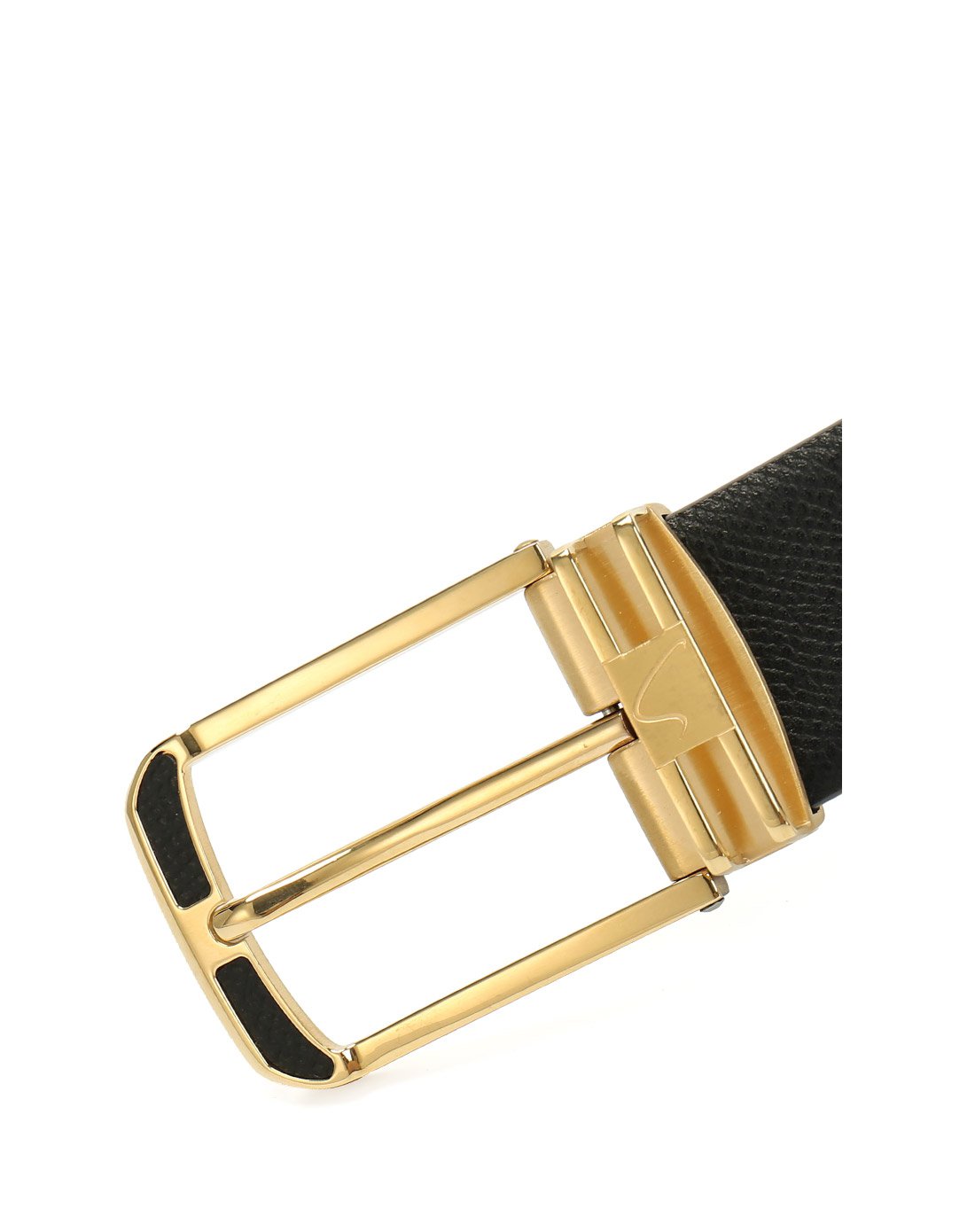 线上爆款沙驰男包黑色牛皮腰带黑色